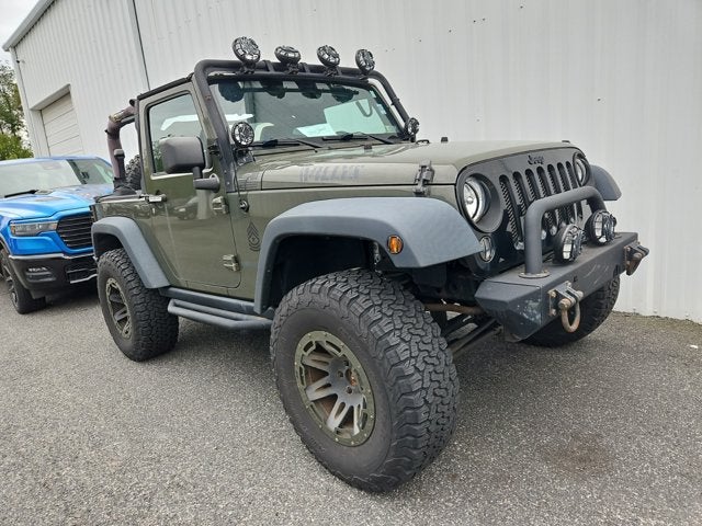 Used 2015 Jeep Wrangler Willys Wheeler with VIN 1C4AJWAG0FL697435 for sale in Oxford, PA